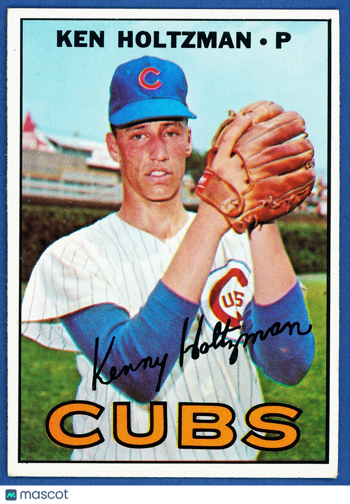 1967 Topps - Ken Holtzman #185