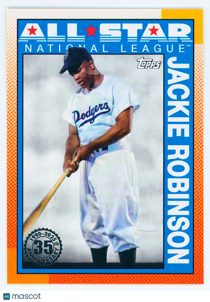 ⚾️ 2025 Topps Series 2 #90AS-24 1990 Topps All-Star 35th Anniv - Jackie Robinson