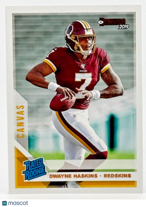 2019 Donruss - Rated Rookie #301 Dwayne Haskins (RC) - Commanders