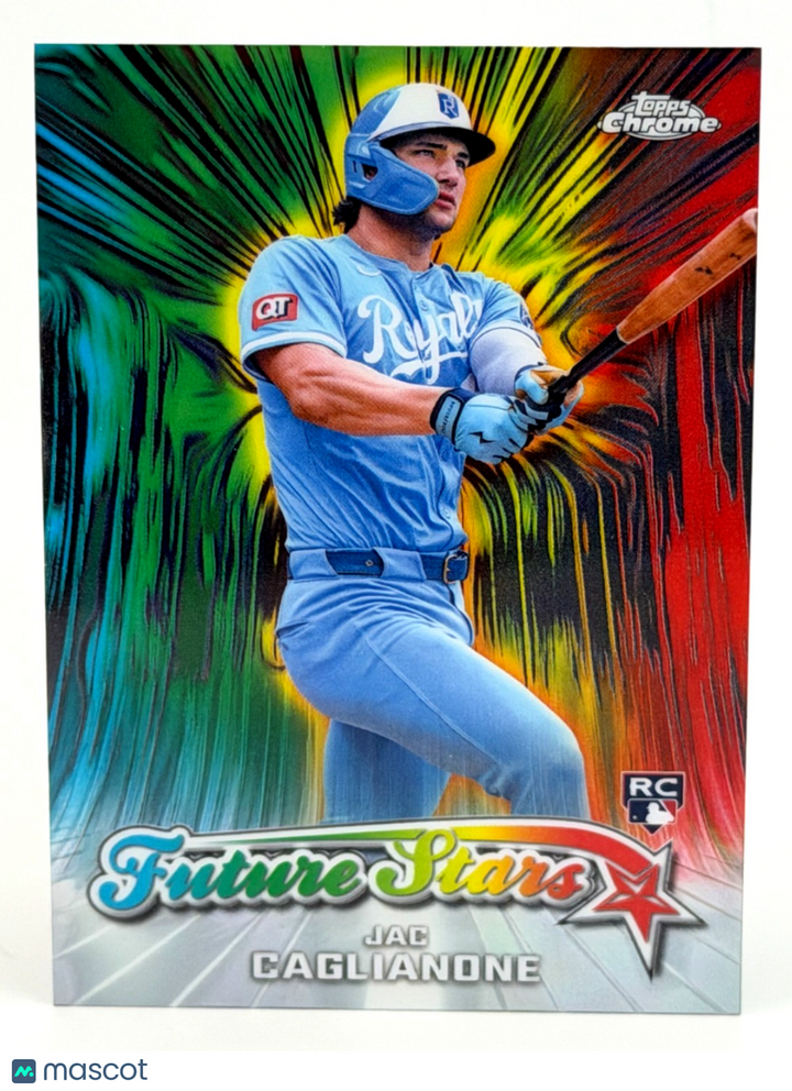 2026 Topps Chrome #FS-7 JAC CAGLIANONE RC Rookie - Future Stars - Royals