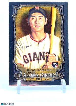 2024 Topps Allen & Ginter Chrome Silver Portrait #269 (RC) Jung Hoo Lee - Giants