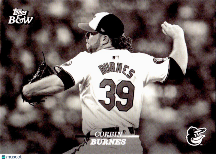 ⚾️ 2024 Topps Black & White Baseball #43 CORBIN BURNES - Orioles