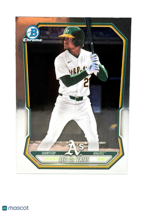 ⚾️ 2026 Bowman Leo De Vries Chrome A's #BCP-63
