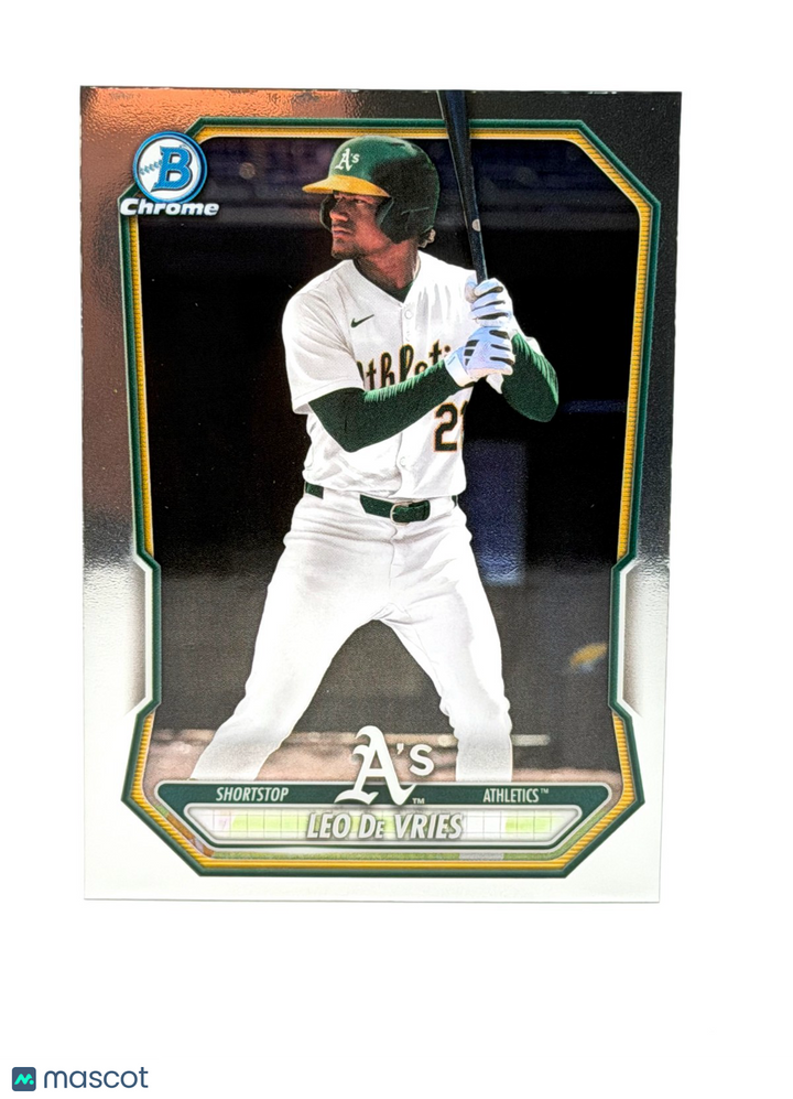 ⚾️ 2026 Bowman Leo De Vries Chrome A's #BCP-63