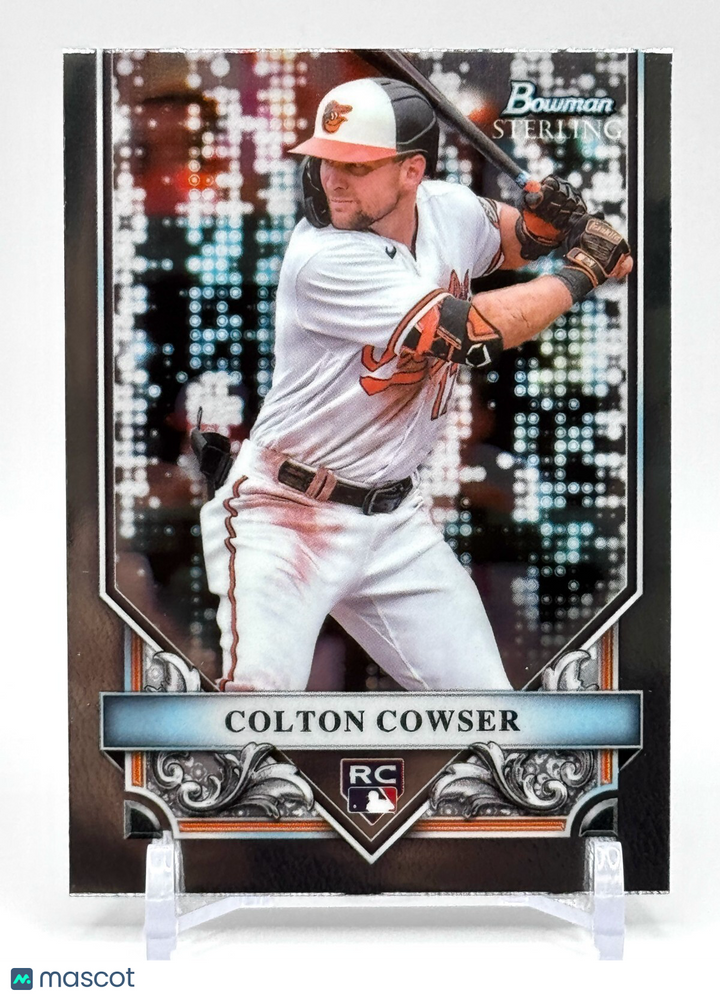 2024 BOWMAN STERLING ROOKIES #BSR-43 COLTON COWSER (RC) ORIOLES
