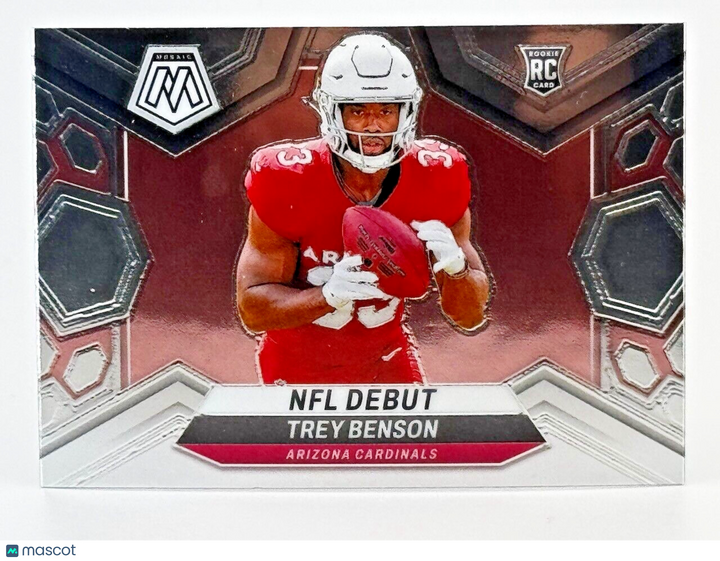 2024 Panini Mosaic #277 NFL DEBUT - TREY BENSON - Cardinals