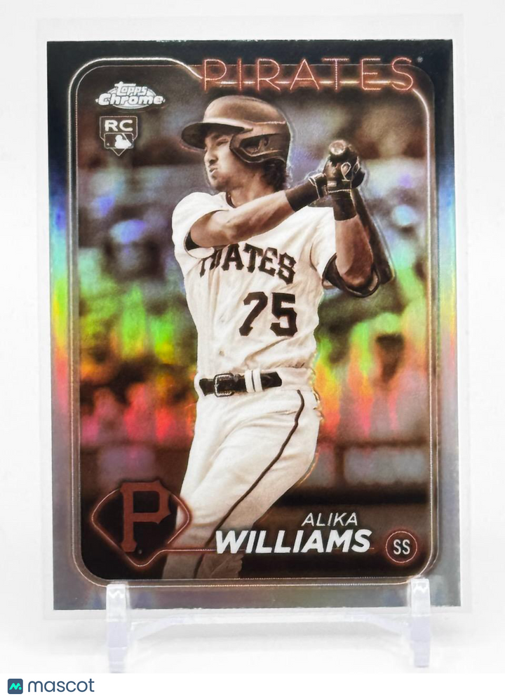 2024 Topps Chrome #34 Alika Williams Sepia Refractor