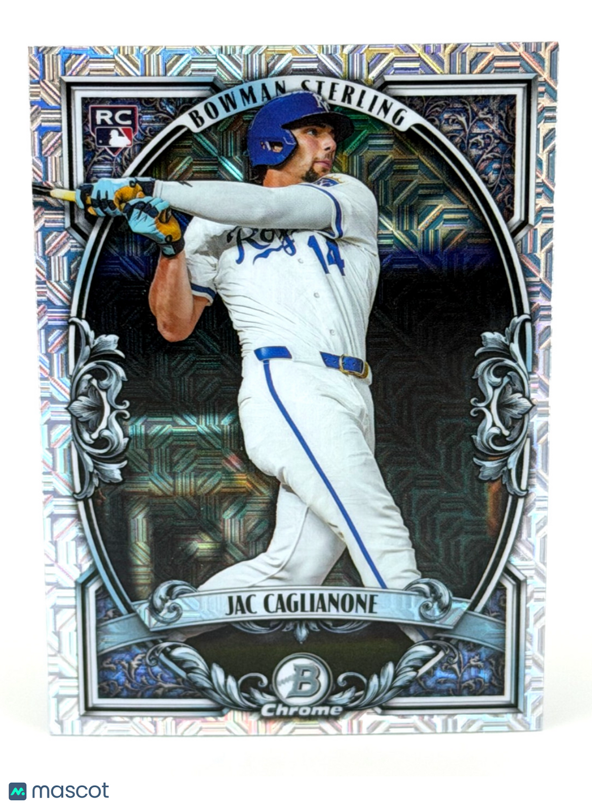 2026 Bowman Sterling MOJO Refractor Jac Caglianone #BST-14 Royals RC Rookie