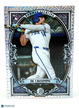 2026 Bowman Sterling MOJO Refractor Jac Caglianone #BST-14 Royals RC Rookie
