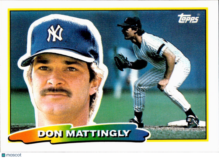 1988 Topps Big - #229 Don Mattingly - SET BREAK - Mint