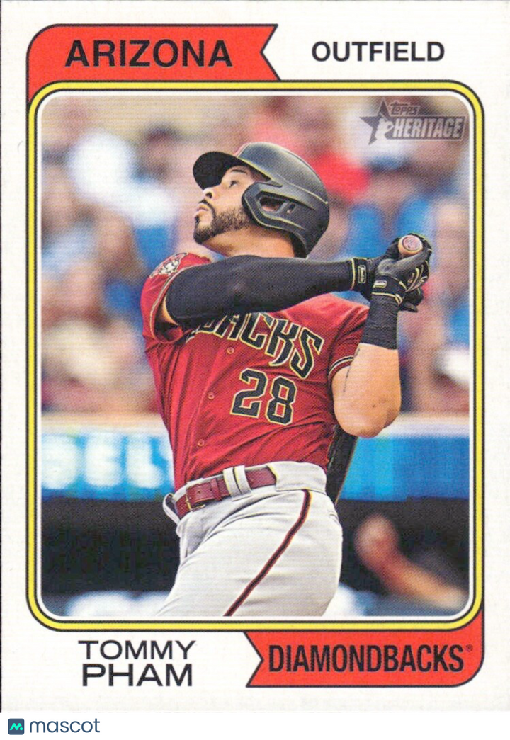 2023 Topps Heritage High Number - #564 Tommy Pham