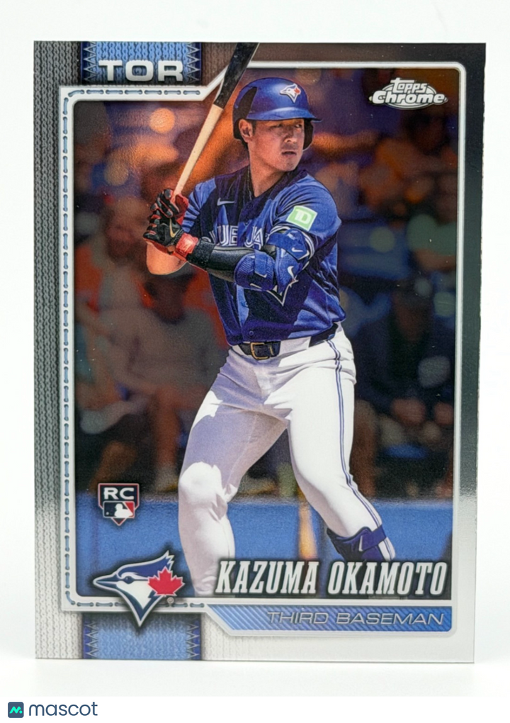 2026 Topps Chrome #78 Kazuma Okamoto RC Rookie