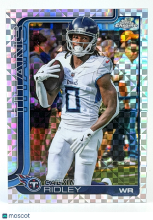 🏈 2025 Topps Chrome Football #291 Calvin Ridley X-FRACTOR