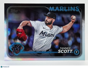 2024 Topps Update Series Chrome Refractor #US237 Tanner Scott