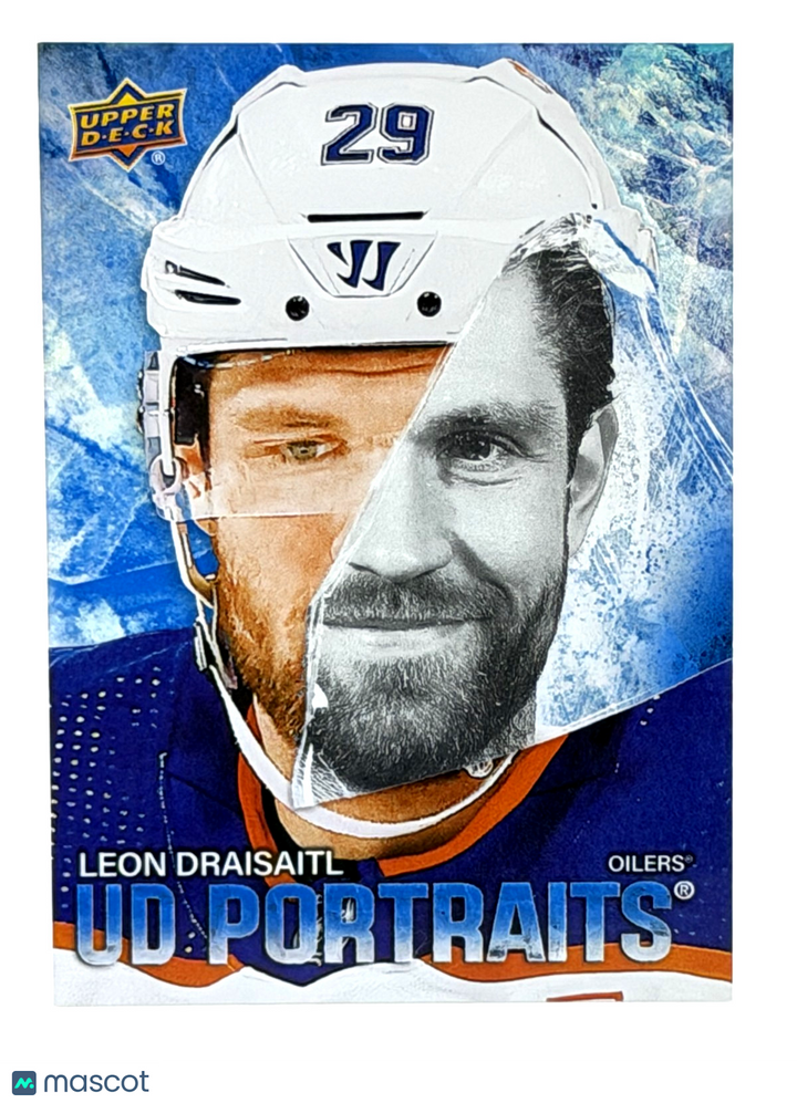2025-26 Upper Deck Series 1 #P-30 UD Portraits - Leon Draisaitl - Oilers