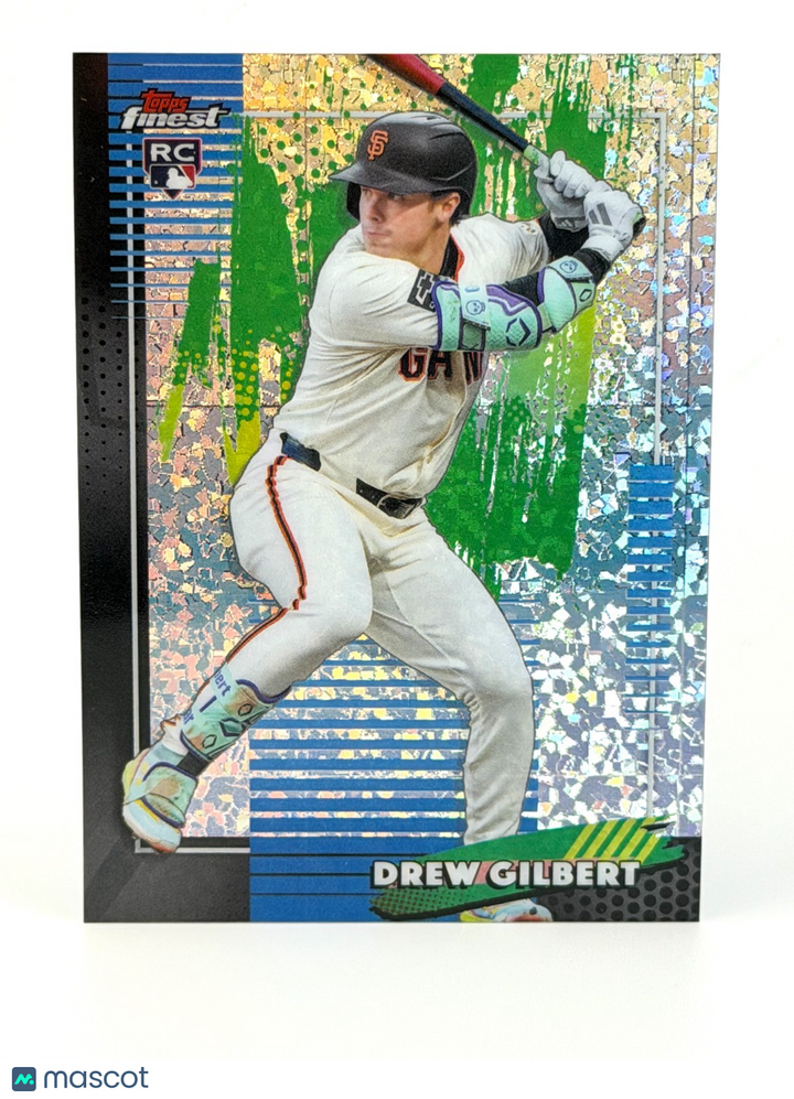 2026 Topps Finest #53 Drew Gilbert (RC) Rookie - Mini Diamond Refractor