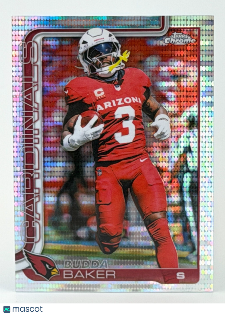 🏈 2025 Topps Chrome Football #8 Budda Baker PULSAR REFRACTOR