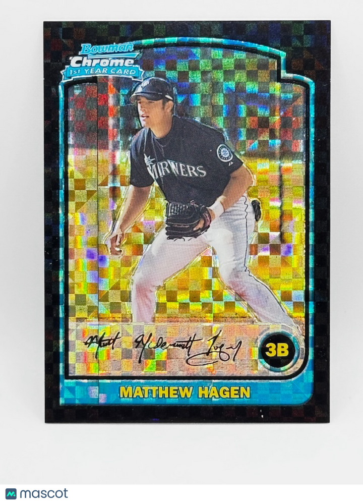2003 Bowman Chrome - X-Fractor #227 Matthew Hagen