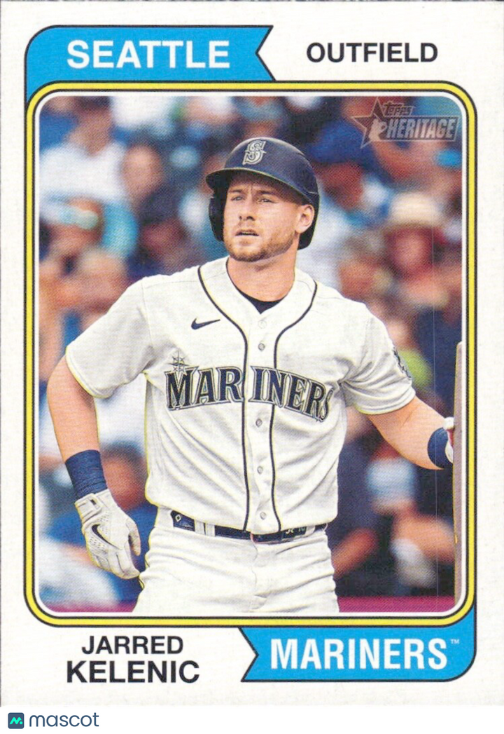 2023 Topps Heritage High Number - #513 Jarred Kelenic