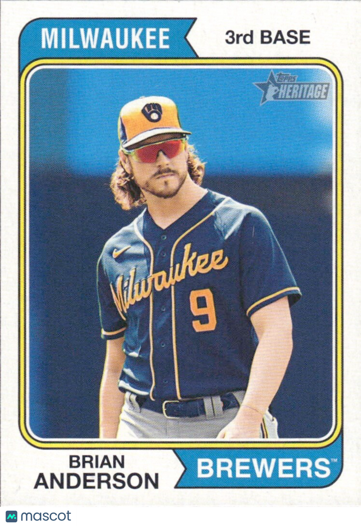 2023 Topps Heritage High Number - #692 Brian Anderson