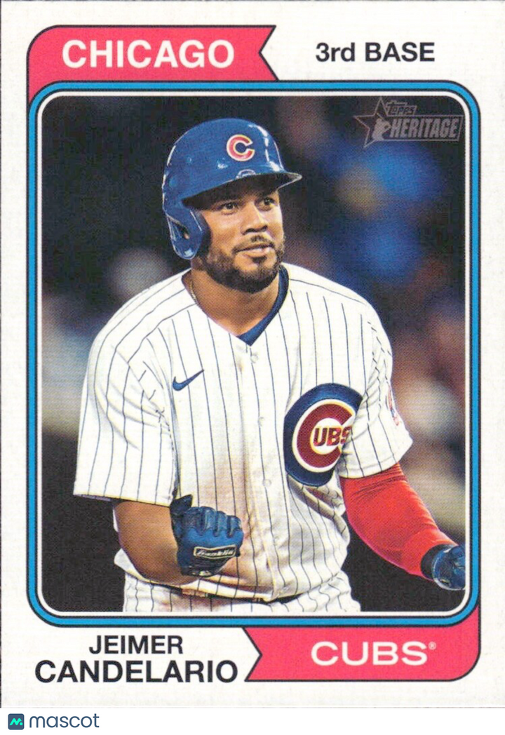 2023 Topps Heritage High Number - #611 Jeimer Candelario