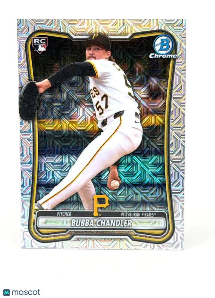 2026 Bowman Chrome - Mojo Refractor - Bubba Chandler RC Pirates