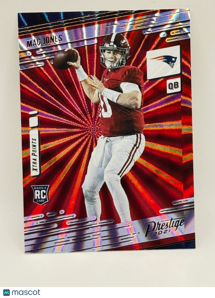 2021 PANINI PRESTIGE - XTRA POINTS - ROOKIES #205 MAC JONES (RC) - PATS, GIANTS