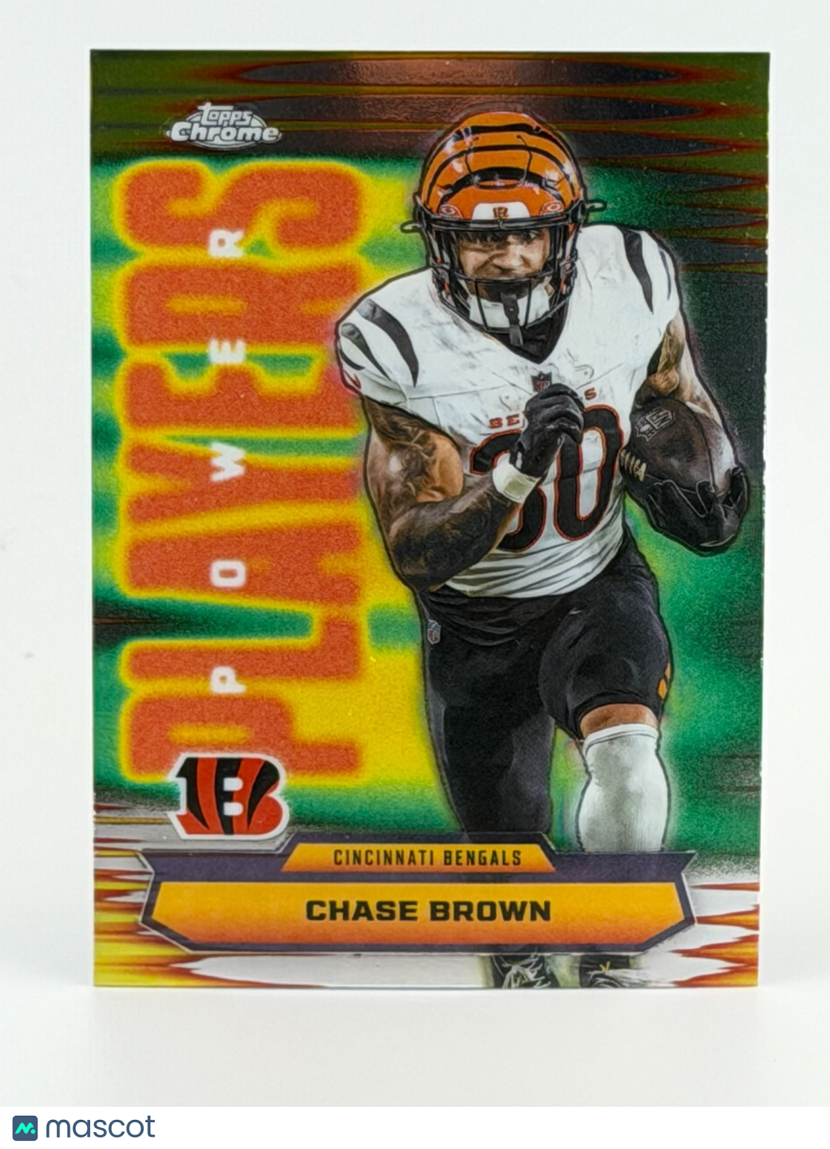 🏈 2025 Topps Chrome Football #PP-19 Power Players - Chase Brown