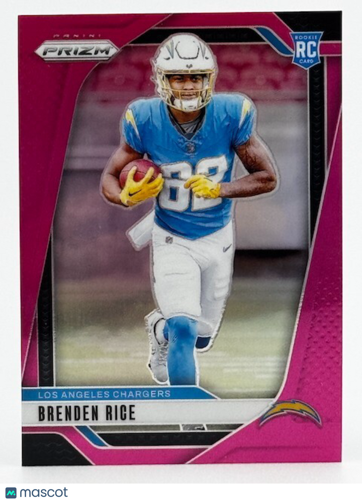 2024 Panini Prizm - Rookies Brenden Rice #313 Pink Prizm (RC)