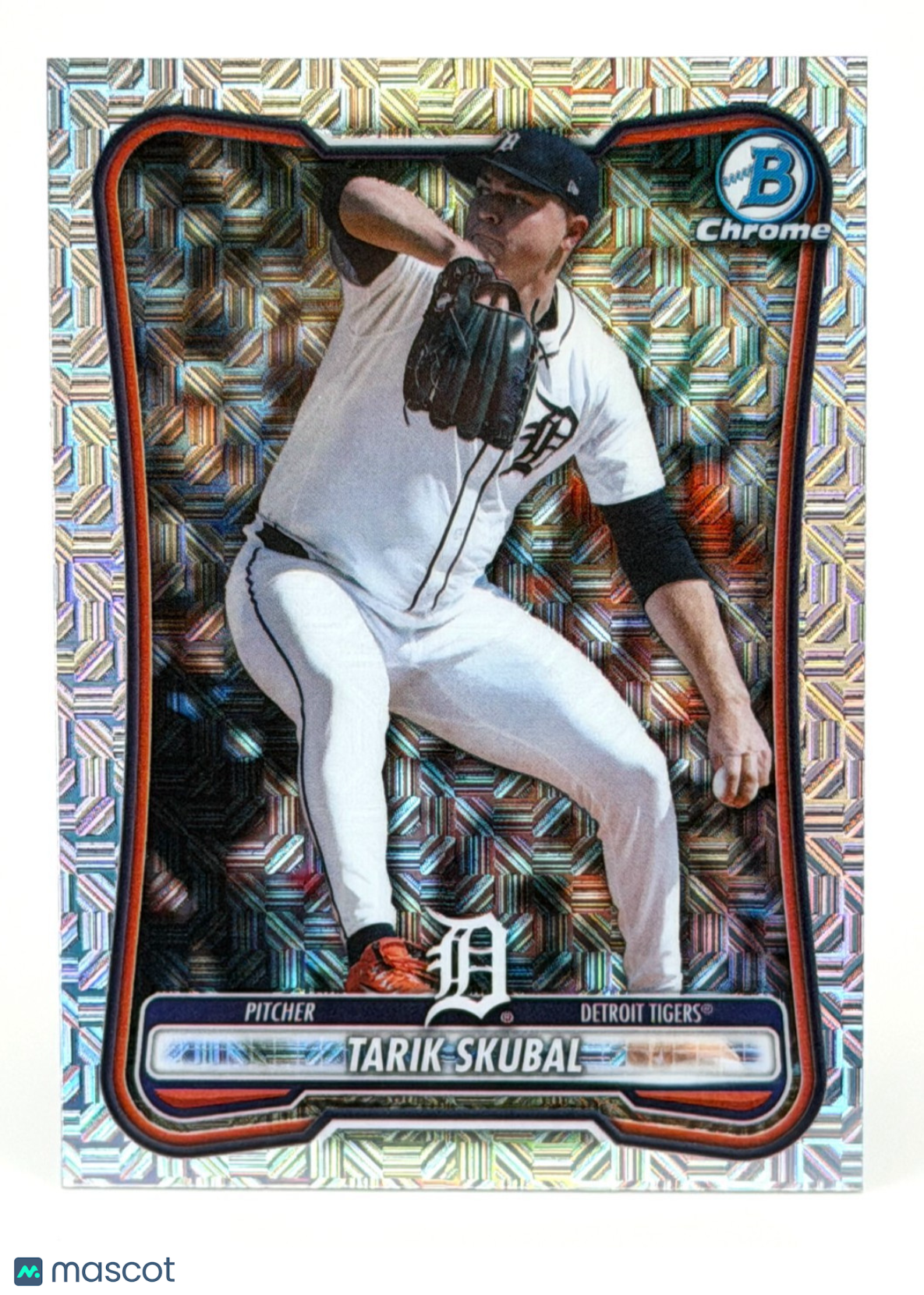 2026 Bowman Chrome #76 Tarik Skubal MOJO Refractor - Cy Young