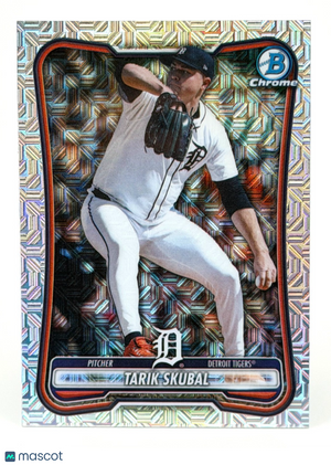 2026 Bowman Chrome #76 Tarik Skubal MOJO Refractor - Cy Young