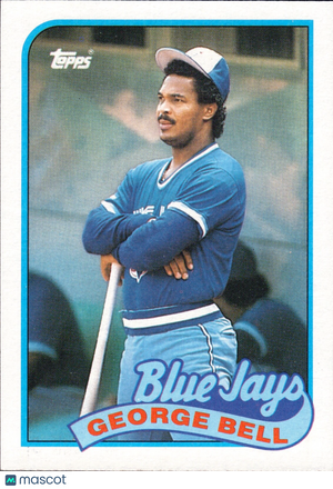1989 Topps - #50 George Bell