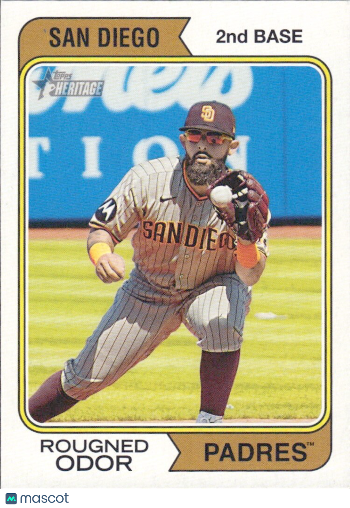 2023 Topps Heritage High Number - #666 Rougned Odor