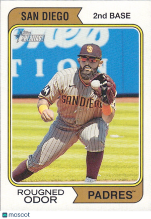 2023 Topps Heritage High Number - #666 Rougned Odor