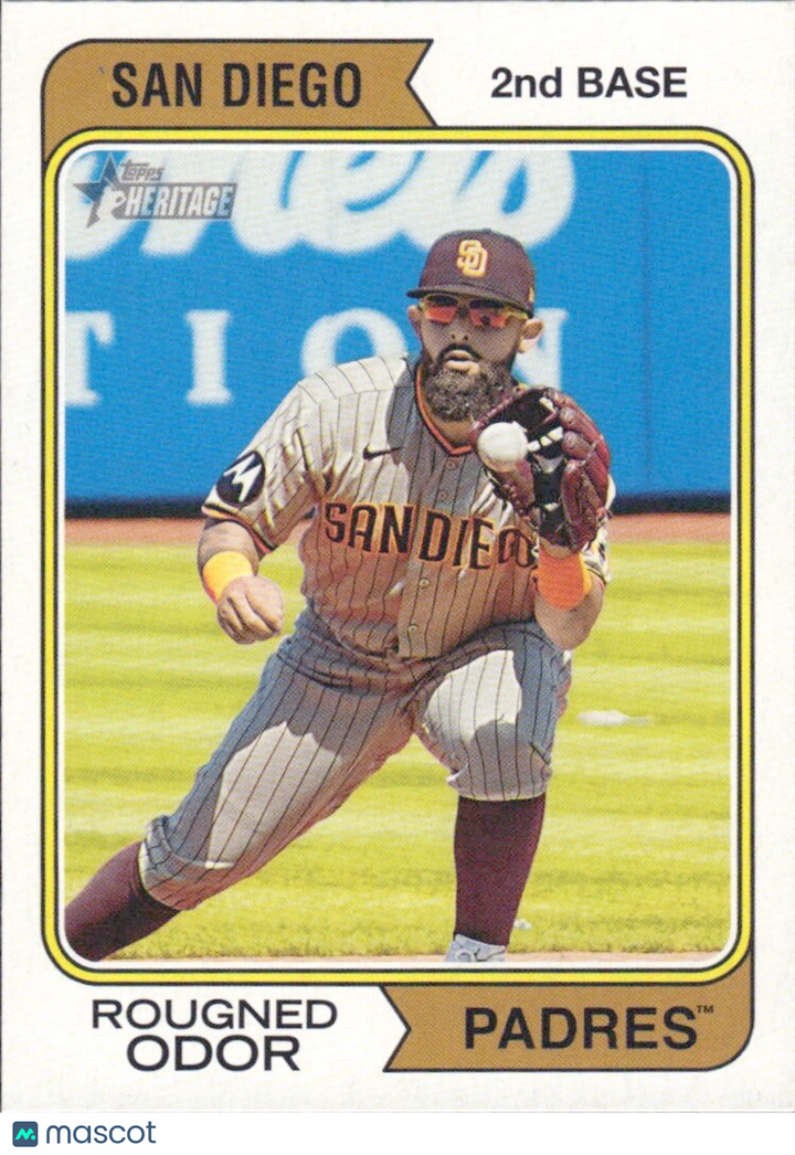 2023 Topps Heritage High Number - #666 Rougned Odor