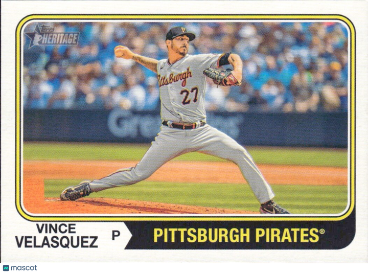 2023 Topps Heritage High Number - #566 Vince Velasquez
