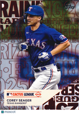 ⚾️ 2025 Topps Series 1 #TG-14 Cactus League - Corey Seager - Rangers