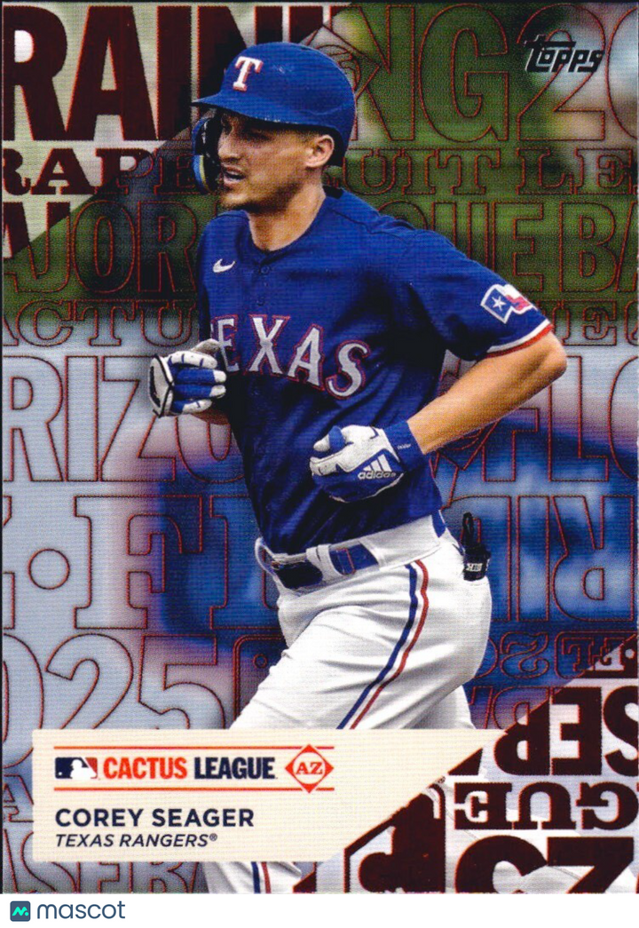 ⚾️ 2025 Topps Series 1 #TG-14 Cactus League - Corey Seager - Rangers