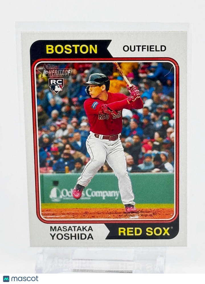 2023 Topps Heritage High Number - #542 Masataka Yoshida (RC)