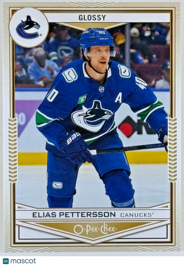 2024-25 Upper Deck Series 1 - O-Pee-Chee Glossy #OG-6 Elias Pettersson