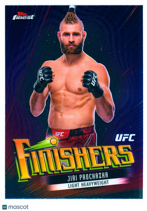 🥊 2024 Topps Finest UFC #FIN-15 - Finishers Insert - Jiai Prochazha