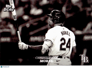 ⚾️ 2024 Topps Black & White Baseball #97 Christopher Morel - Rays