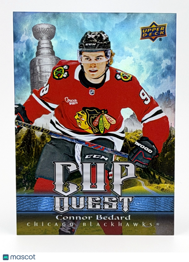 2025-26 Upper Deck Series 1 #CQ-12 Cup Quest - Connor Bedard