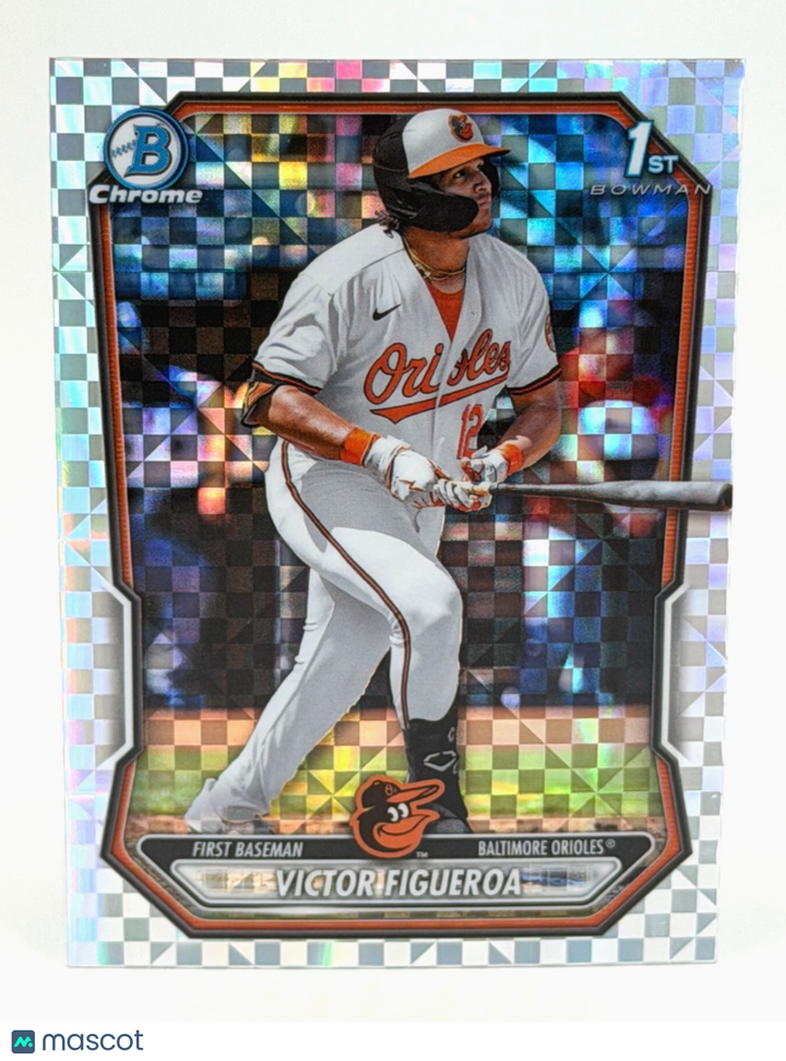 2026 Bowman Victor Figueroa #BCP-117 Chrome X-Fractor