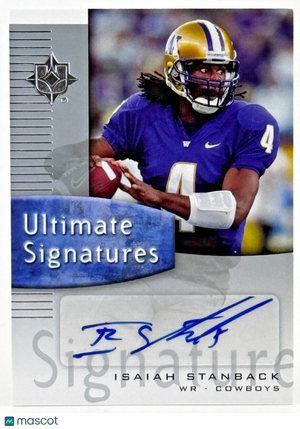 2007 Ultimate Collection - Ultimate Signatures Auto #US-IS Isaiah Stanback (RC)
