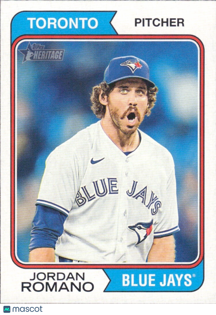 2023 Topps Heritage High Number - #544 Jordan Romano