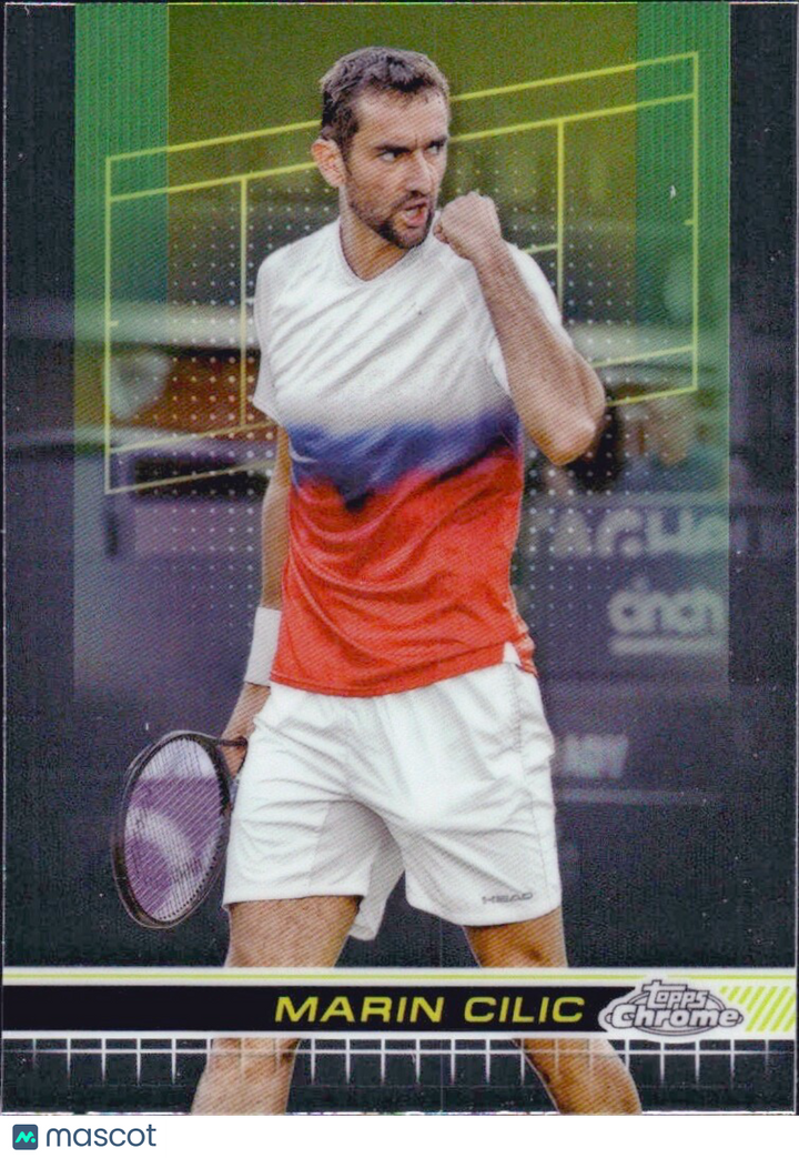 2024 TOPPS CHROME TENNIS - MARIN CILIC #190