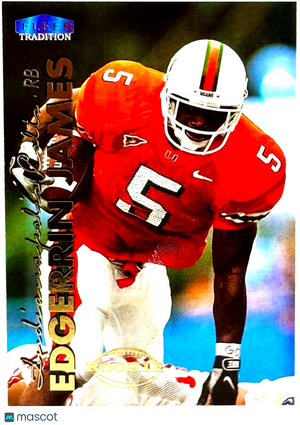 1999 Fleer Tradition #277 Edgerrin James (RC) Rookie - Colts