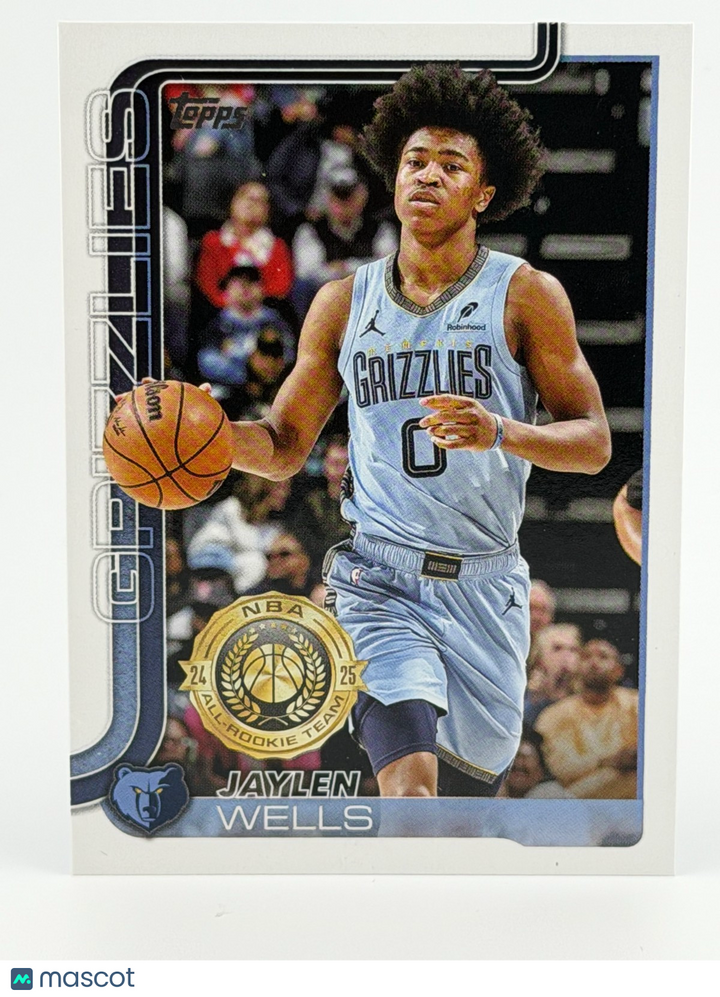 2025-26 Topps - Jaylen Wells #183 NBA All-Rookie Team