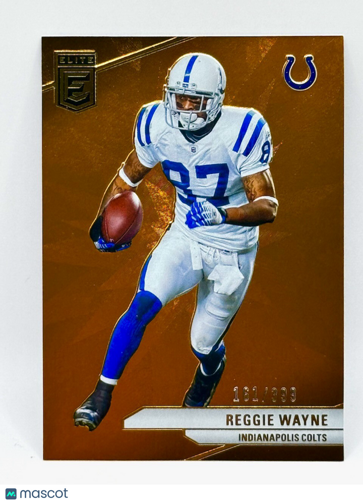 2024 DONRUSS ELITE - ORANGE -#28 REGGIE WAYNE /399 - COLTS - 1000+ RECEPTIONS